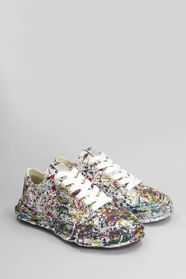 Peterson 23 Sneakers In White Cotton - Image 2