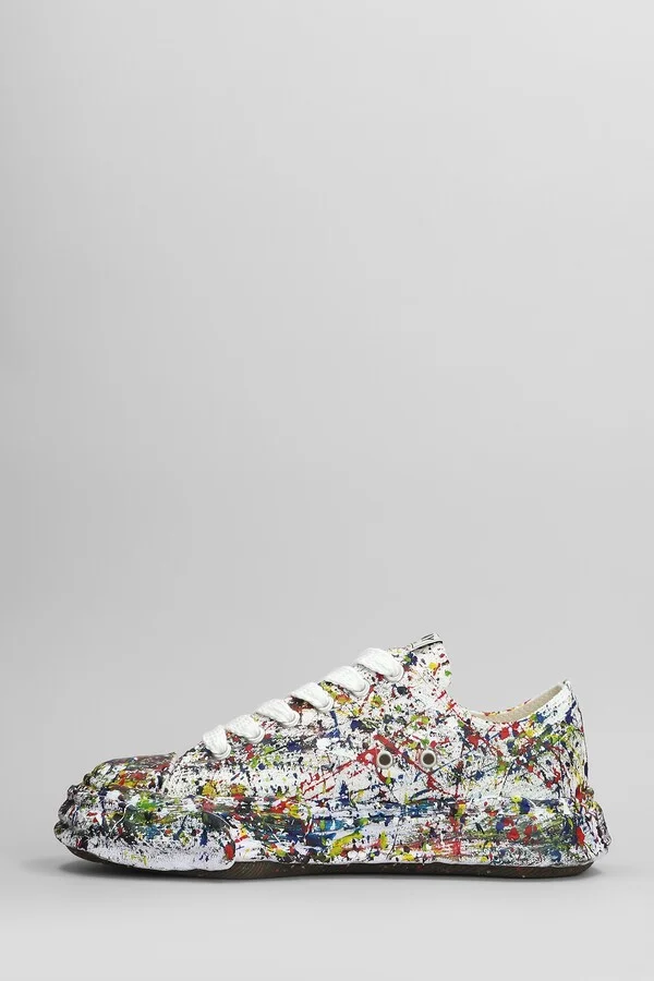 Peterson 23 Sneakers In White Cotton - Image 3