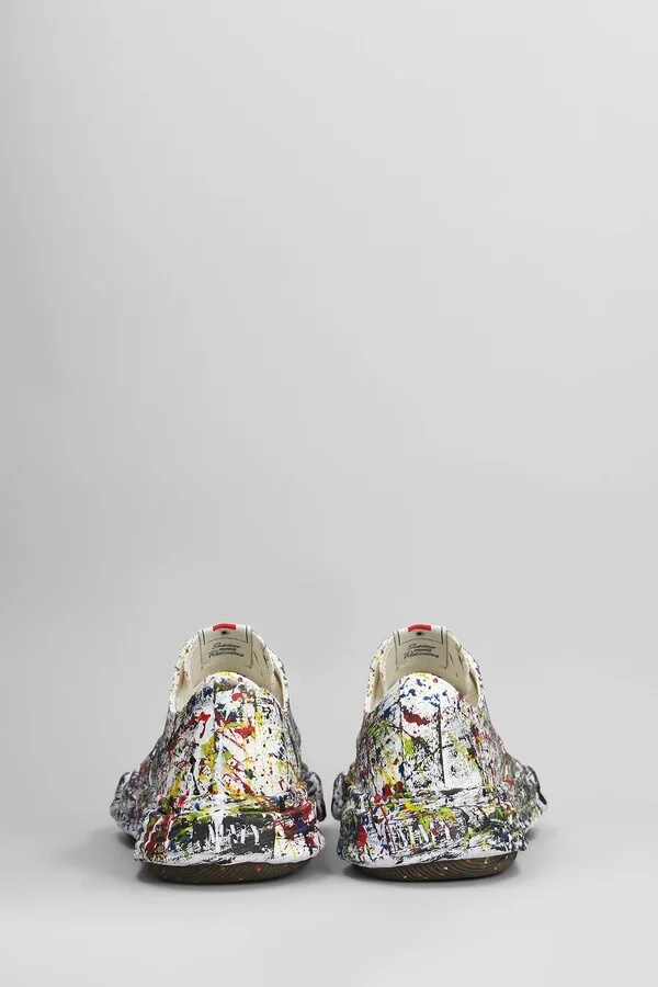 Peterson 23 Sneakers In White Cotton - Image 4