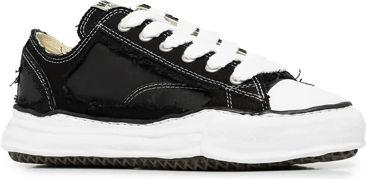 Peterson Low distressed canvas sneakers - Image 2