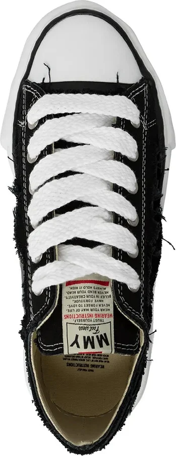 Peterson Low distressed canvas sneakers - Image 4