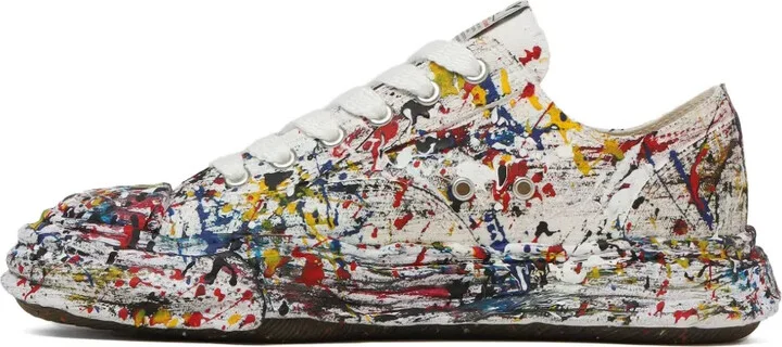 Peterson paint-splattered sneakers - Image 5
