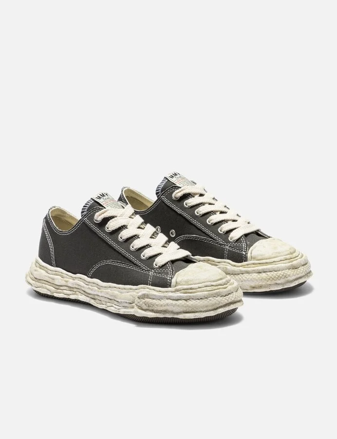 "Peterson23" OG Dyed Sole Canvas Low-top Sneaker - Image 4