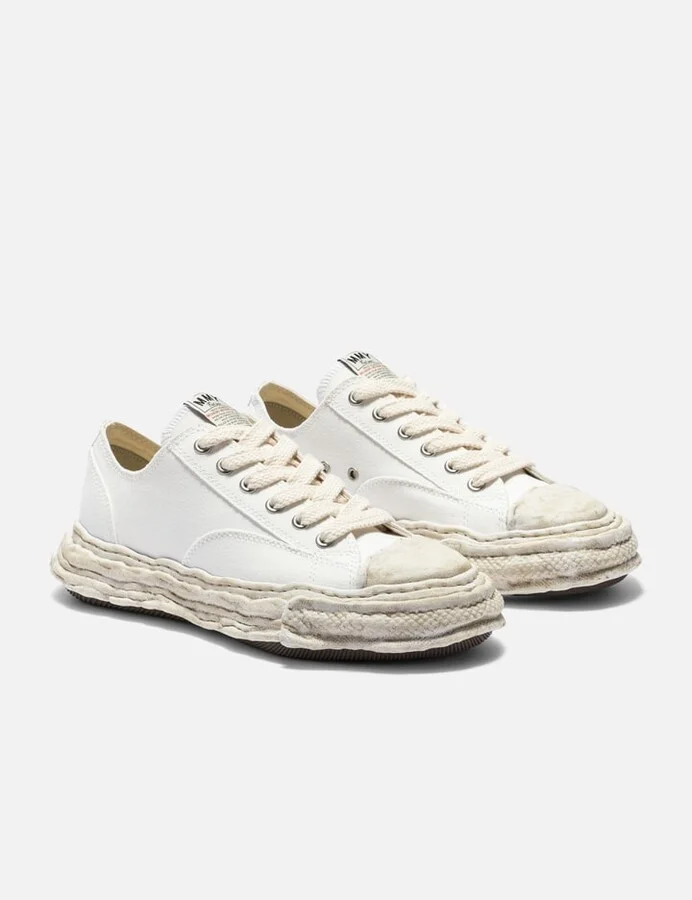 "Peterson23" OG Dyed Sole Canvas Low-top Sneaker - Image 4