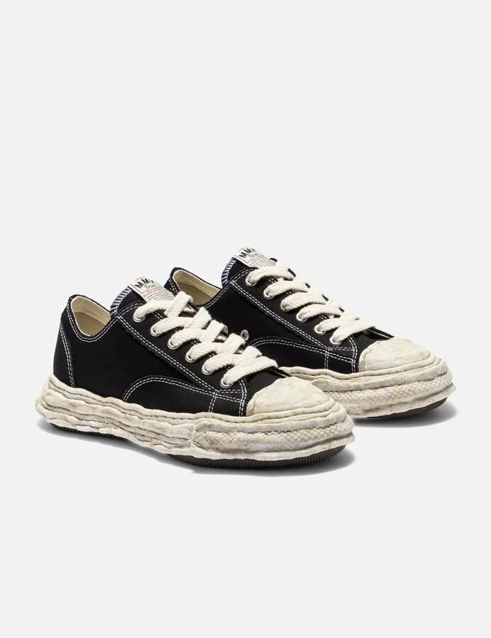 "Peterson23" OG Dyed Sole Canvas Low-top Sneaker - Image 4