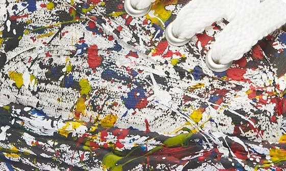 Peterson23 OG Sole Sputtering Paint Canvas Sneaker - Image 7