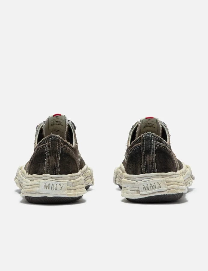 "PETERSON23" OG Sole Washed Denim Low-top Sneaker - Image 3