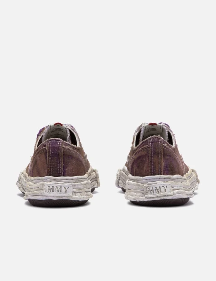 "PETERSON23" OG Sole Washed Denim Low-top Sneaker - Image 3
