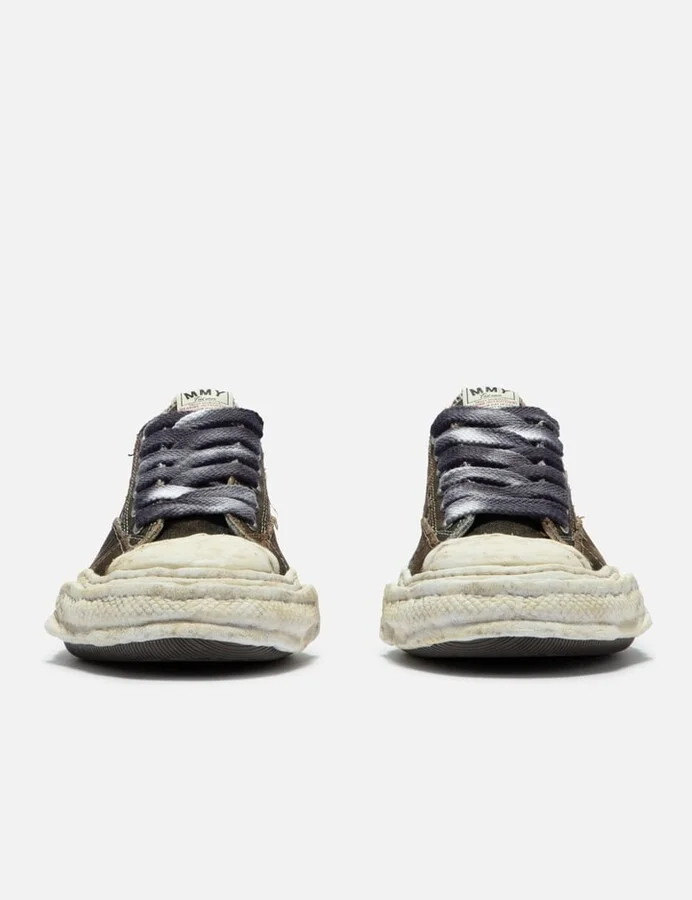 "PETERSON23" OG Sole Washed Denim Low-top Sneaker - Image 2