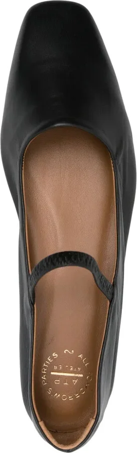Petina leather ballerina shoes - Image 4