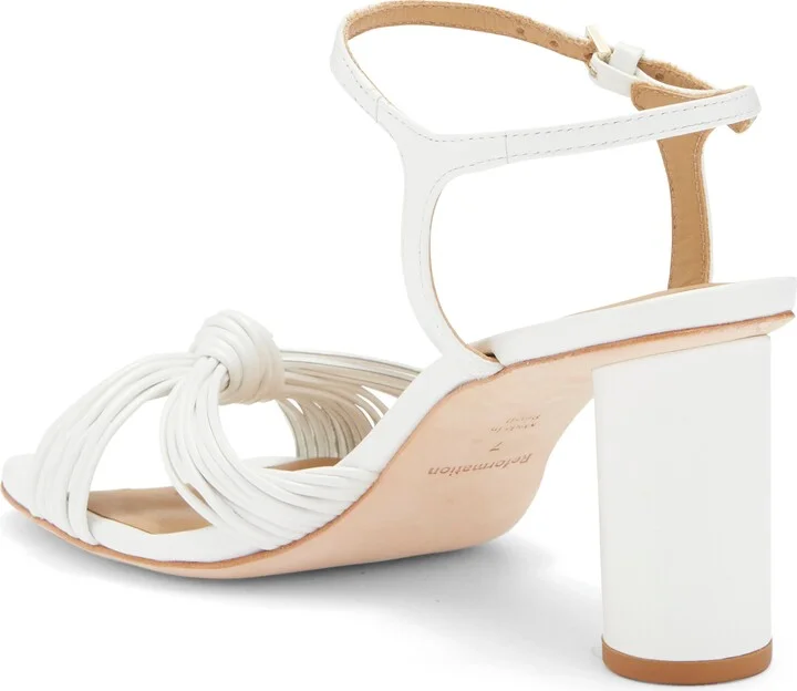 Petra Ankle Strap Cylinder Heel Sandal - Image 2