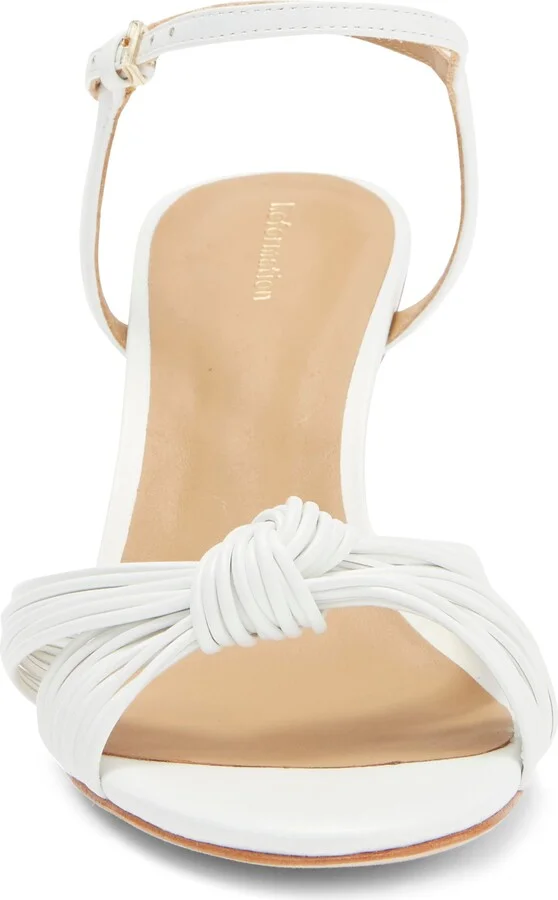 Petra Ankle Strap Cylinder Heel Sandal - Image 3