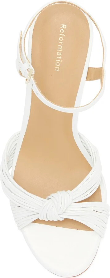 Petra Ankle Strap Cylinder Heel Sandal - Image 4