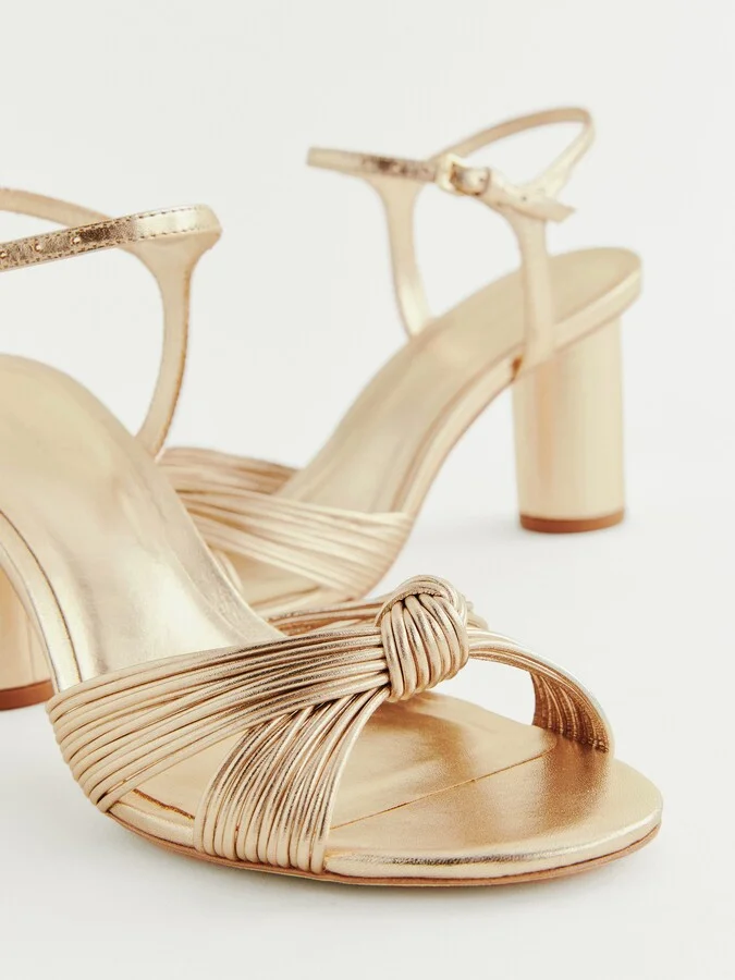 Petra Cylinder Heel Sandal - Image 4