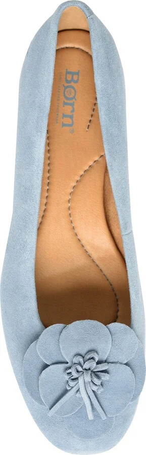 Petula Flower Embellished Flat - Image 5