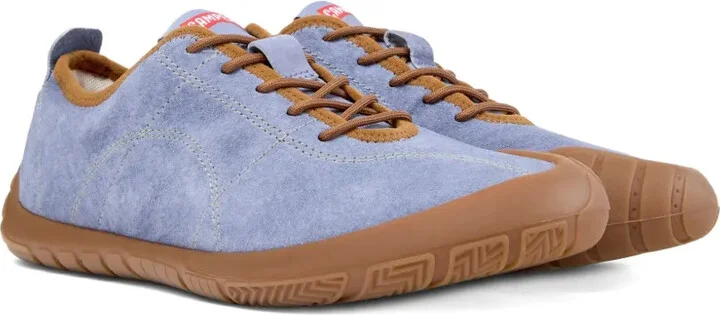 Peu Path lace-up nubuck leather sneakers - Image 2