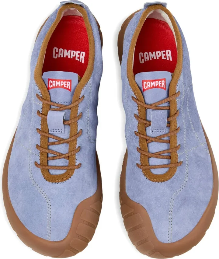 Peu Path lace-up nubuck leather sneakers - Image 4