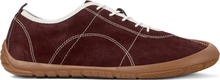 Peu Path lace-up suede sneakers
