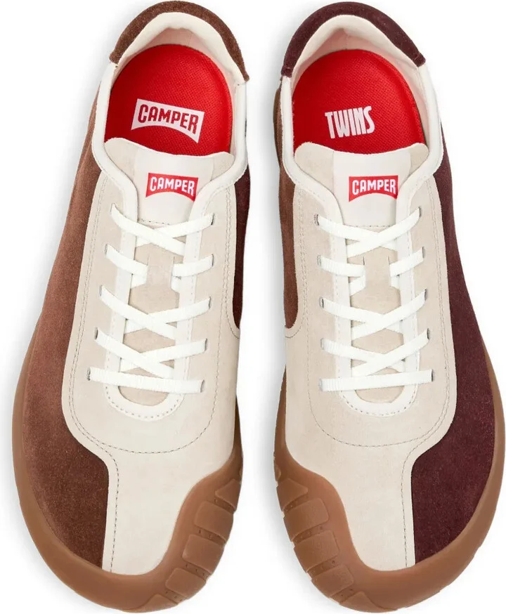 Peu Path suede-panel sneakers - Image 4