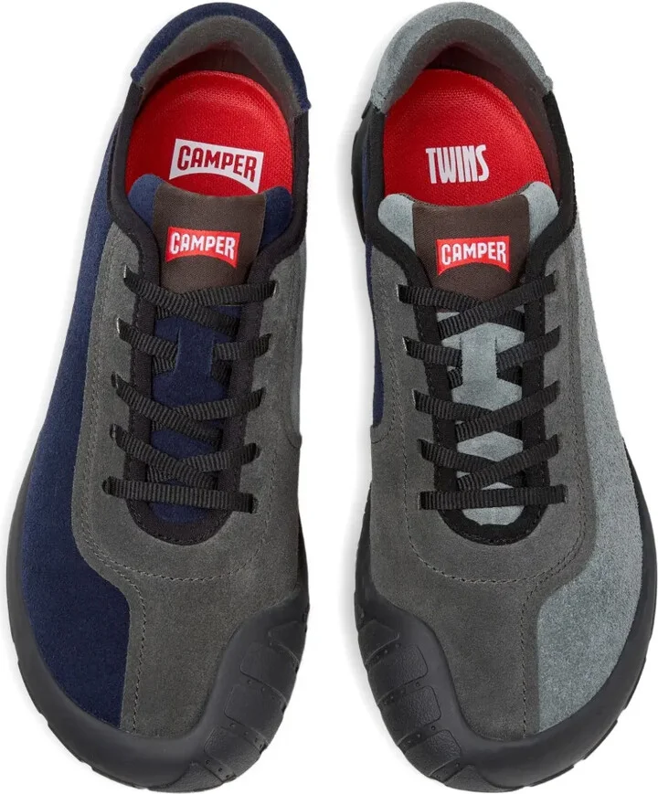 Peu Path Twins suede-panel sneakers - Image 4