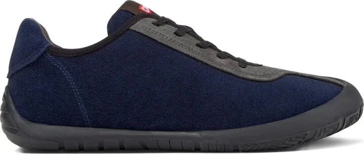Peu Path Twins suede-panel sneakers