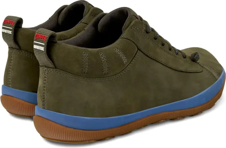 Peu Pist GM lace-up nubuck leather sneakers - Image 3