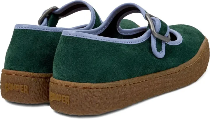 Peu Terreno buckle-strap suede ballet flats - Image 3