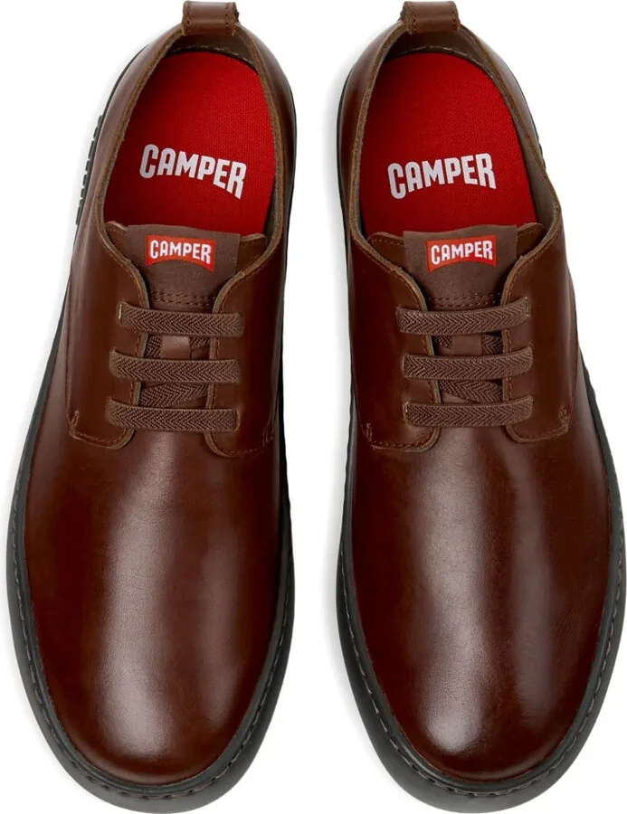Peu Touring lace-up leather sneakers - Image 4