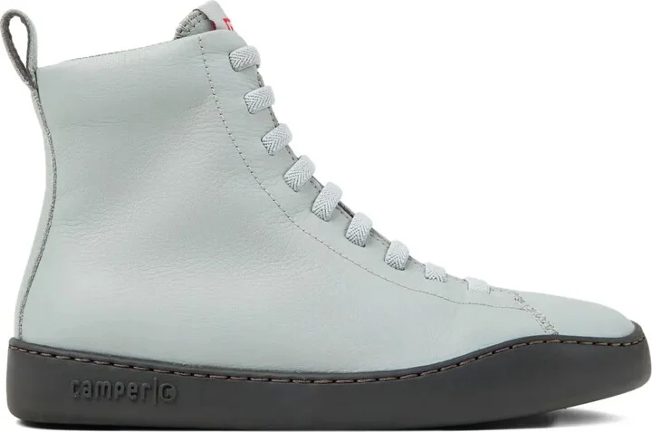 Peu Touring lace-up leather sneakers