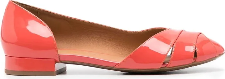 PHEBY leather ballerinas