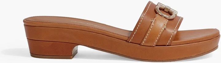 Philein embellished leather mules