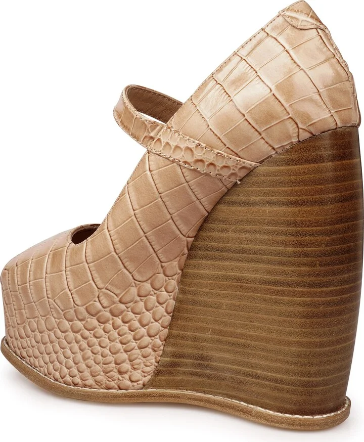 Philipah Peep Toe Platform Wedge Sandal - Image 2