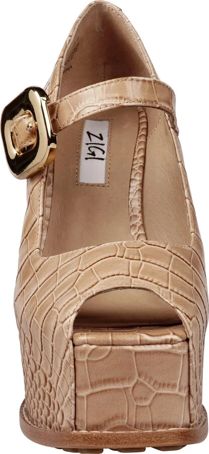 Philipah Peep Toe Platform Wedge Sandal - Image 4