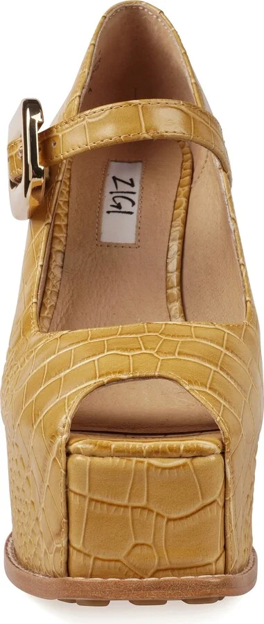 Philipah Peep Toe Platform Wedge Sandal - Image 10