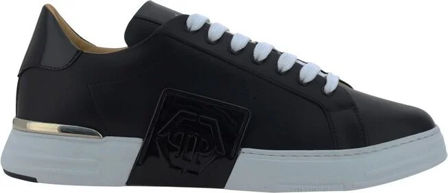 Philipp Plein Hexagon Lace-Up Sneakers