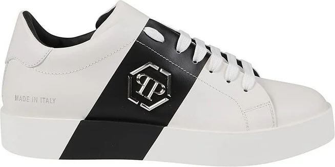 Philipp Plein Hexagon Lace-Up Sneakers