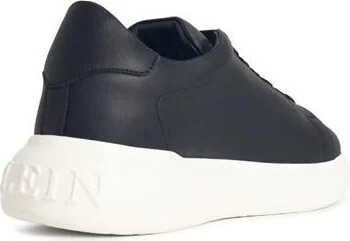 Philipp Plein 'Lo-Top' Black Leather Sneakers - Image 3
