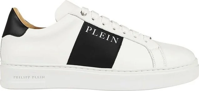 Philipp Plein Logo-Printed Lace-Up Sneakers