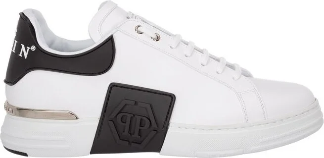 Philipp Plein Phantom Kick Logo Patch Sneakers