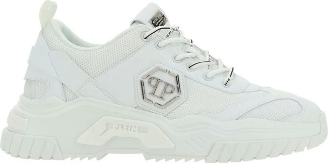 Philipp Plein Predator Panelled Low-Top Sneakers