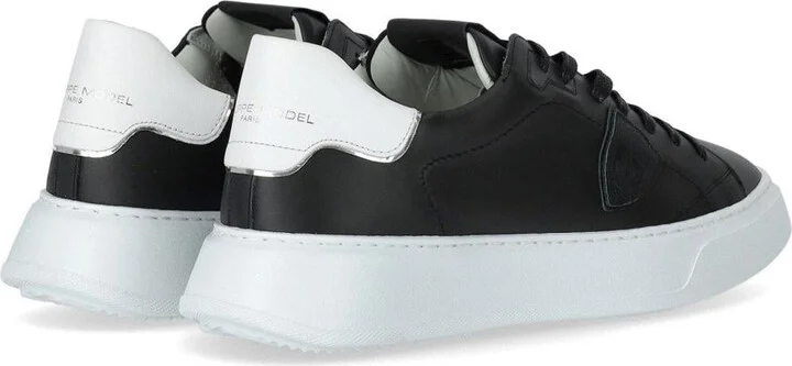 Philippe Model Black White Temple Sneaker - Image 4