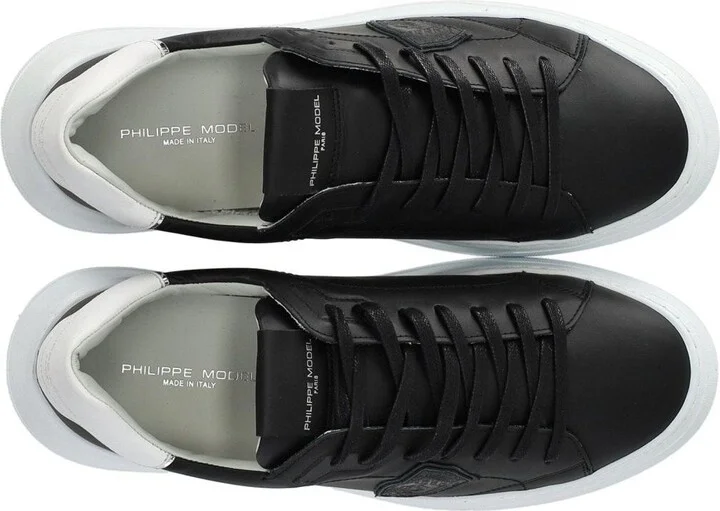 Philippe Model Black White Temple Sneaker - Image 5