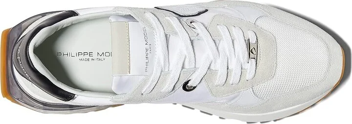 Philippe Model La Rue Sneaker Men's Shoes Mondial/Blanc Noir : EU 44 (US Men's 11) M, Leather/Textile - Image 2