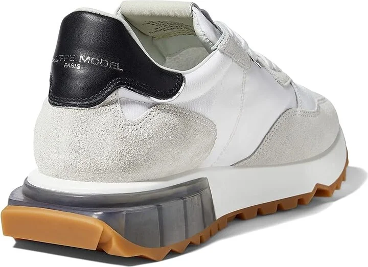 Philippe Model La Rue Sneaker Men's Shoes Mondial/Blanc Noir : EU 44 (US Men's 11) M, Leather/Textile - Image 4