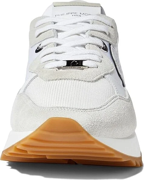 Philippe Model La Rue Sneaker Men's Shoes Mondial/Blanc Noir : EU 44 (US Men's 11) M, Leather/Textile - Image 5