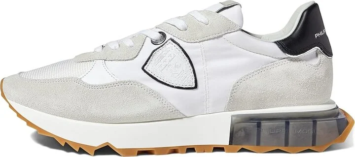 Philippe Model La Rue Sneaker Men's Shoes Mondial/Blanc Noir : EU 44 (US Men's 11) M, Leather/Textile - Image 6