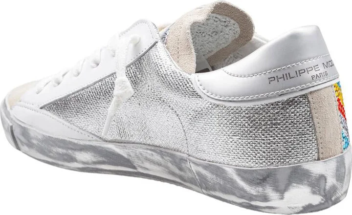 Philippe Model Leather And Suede Sneakers - Image 3