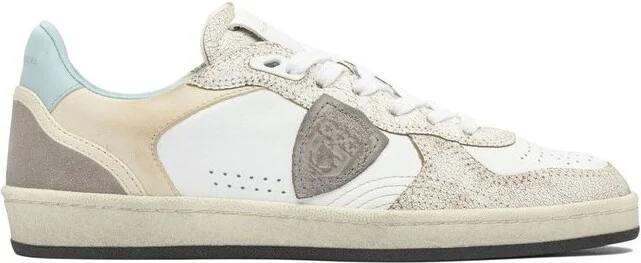 Philippe Model Logo Patch Lace-Up Sneakers