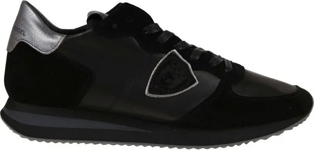 Philippe Model Logo Patch Low-Top Sneakers