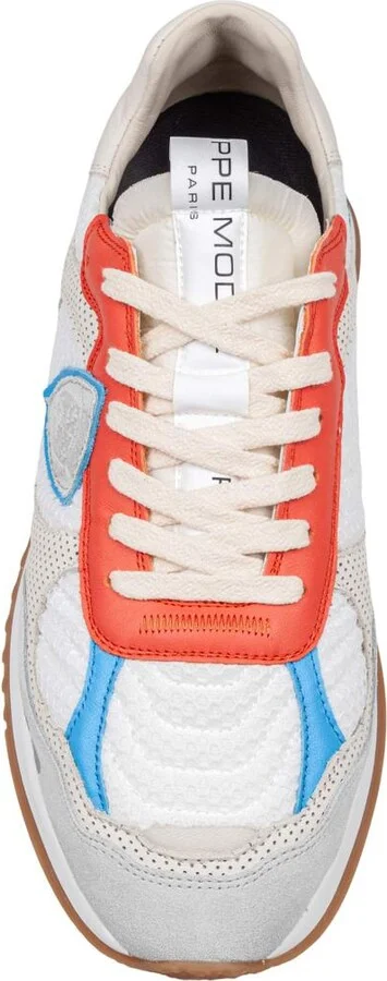 Philippe Model Mesh, Suede And Calfskin Sneaker - Image 2